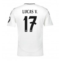 Pánský Fotbalový dres Real Madrid Lucas Vazquez #17 2024-25 Domácí Krátký Rukáv